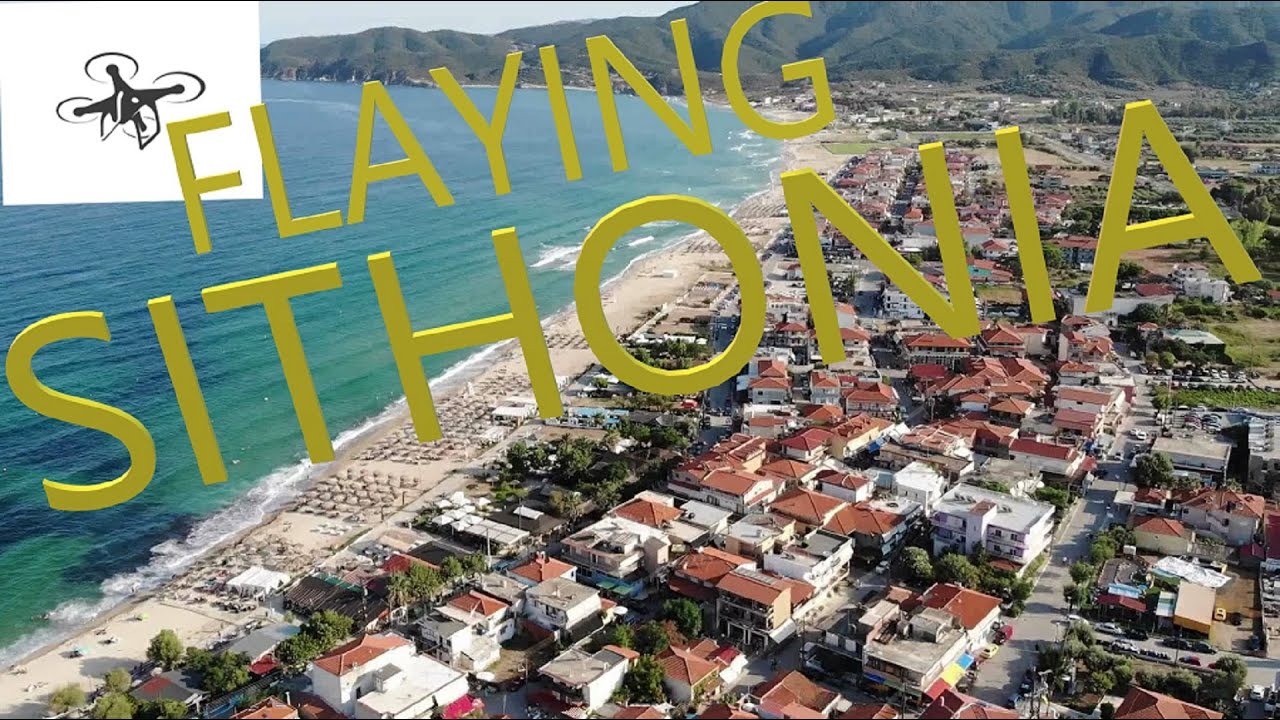 Flying over Sithonia Greece(4K drone) #HellasHeavens#Sarti#Sithonia