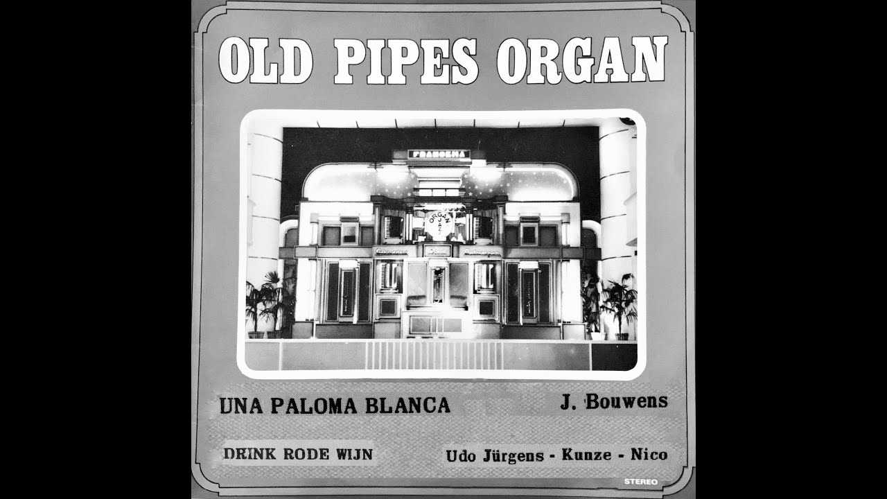 DECAP ORGEL:  UNA PALOMA BLANCA  -  DRINK RODE WIJN