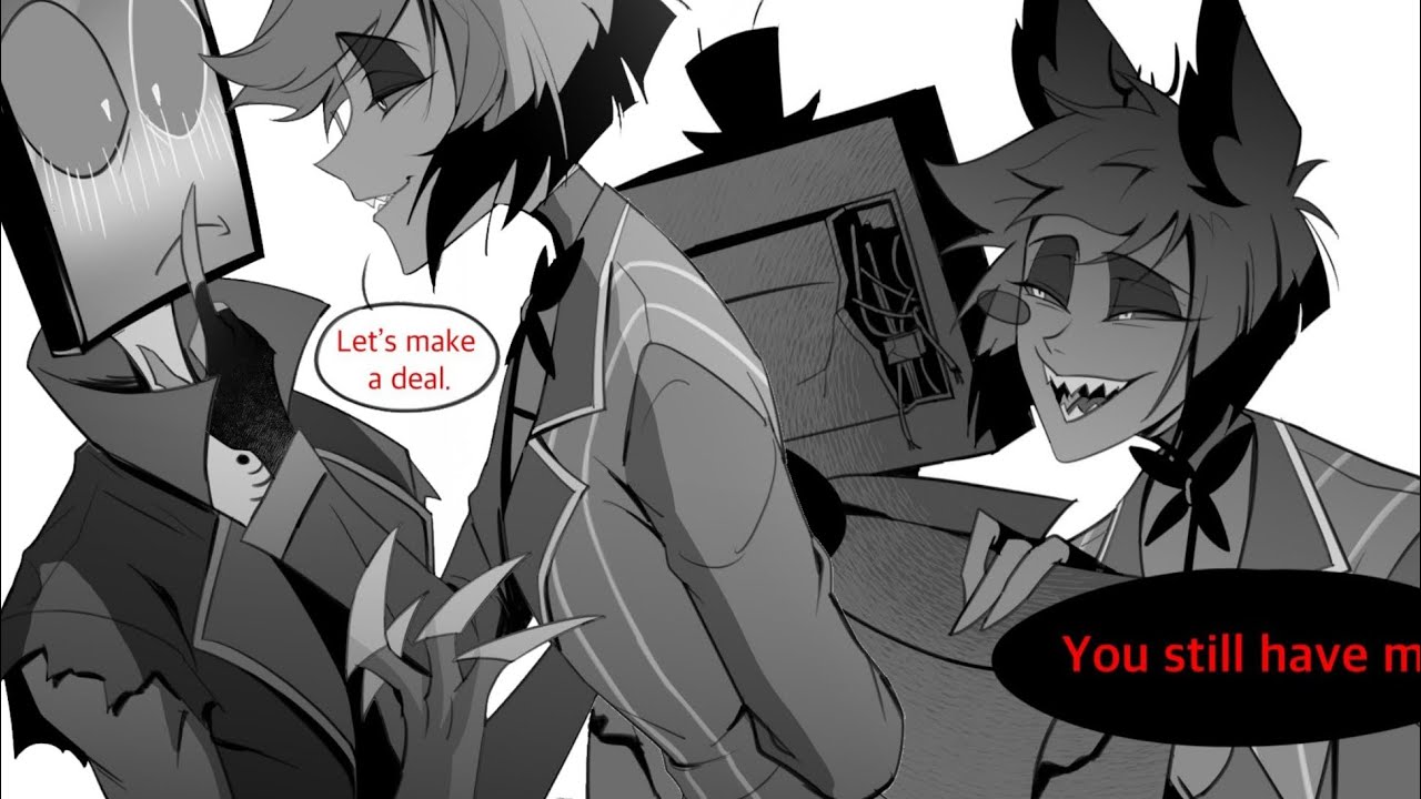 Everyone left Vox?,what if Alastor took Vox Soul Deal😨?,Hazbin hotel S2😈dub Part 1🔖