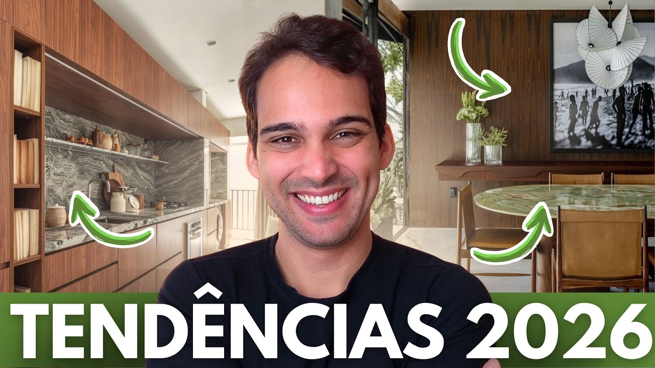 TENDÊNCIAS DE DECORAÇÃO PARA 2026: O que Vale Investir?
