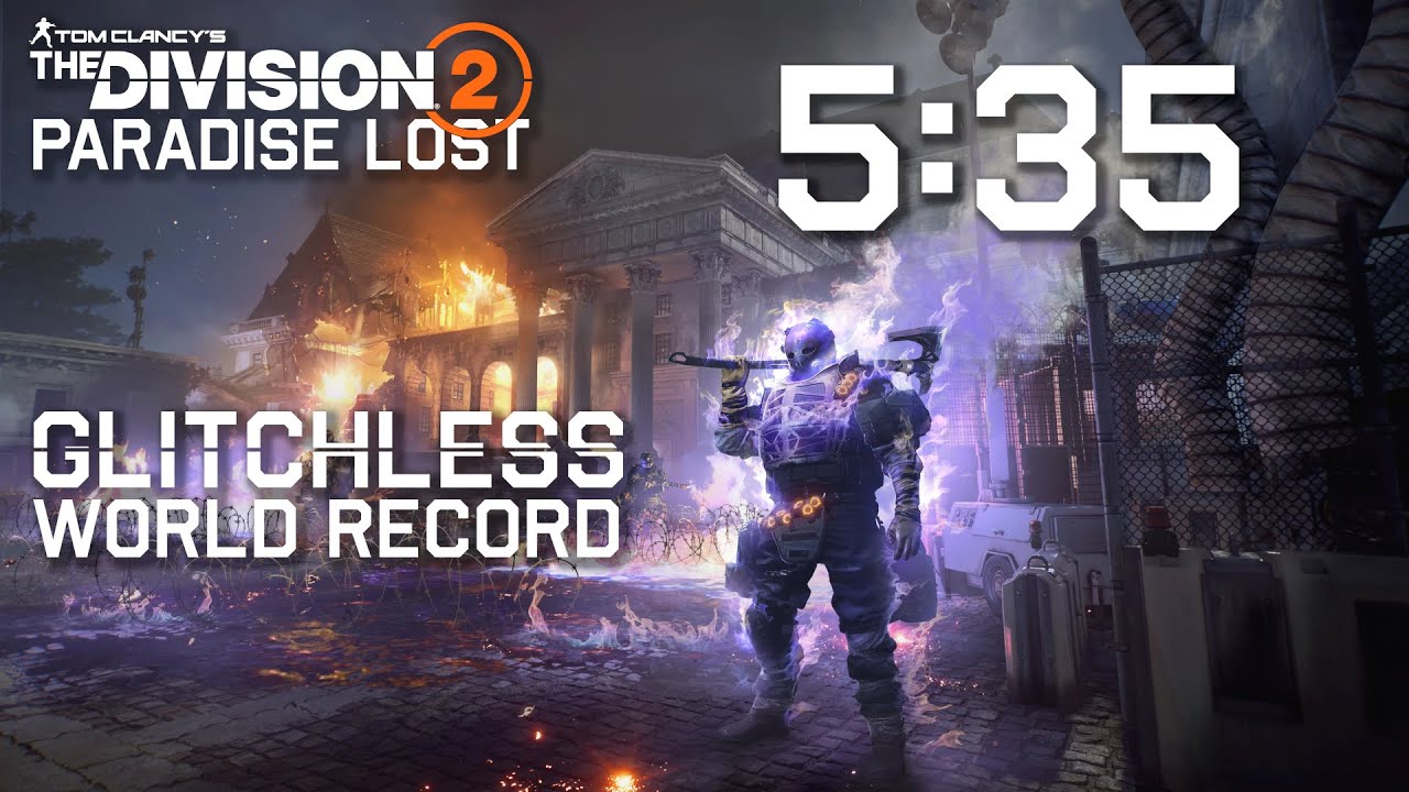 [World Record][5:35] Incursion Glitchless - The Division 2 Paradise Lost Speedrun