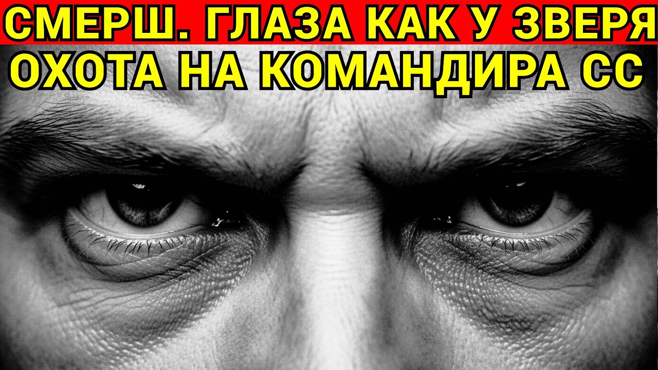 СМЕРШ: Драма Разведки. Глаза как у ЗВЕРЯ. Тайная Операция СМЕРШ против Карателей СС