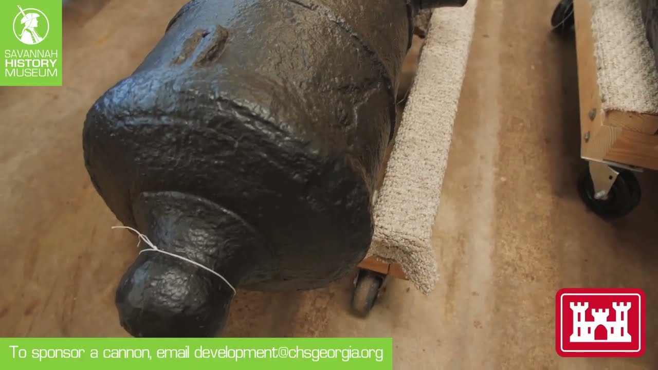 Revolutionary War cannon update