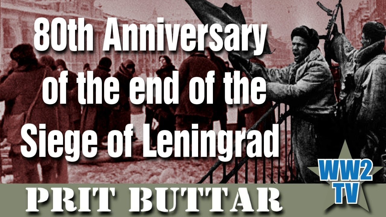 80th Anniversary of the end of the Siege of Leningrad