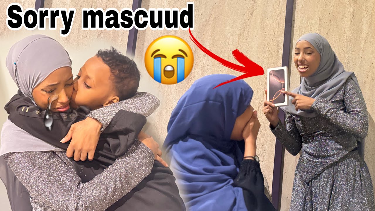WIILKAYGA QALIIN AYUU GALAYA IGU SO DUCEEYA IYO WALASHAY iPhone GIFT SURPRISE OGA DHIGAY WAY AMINI