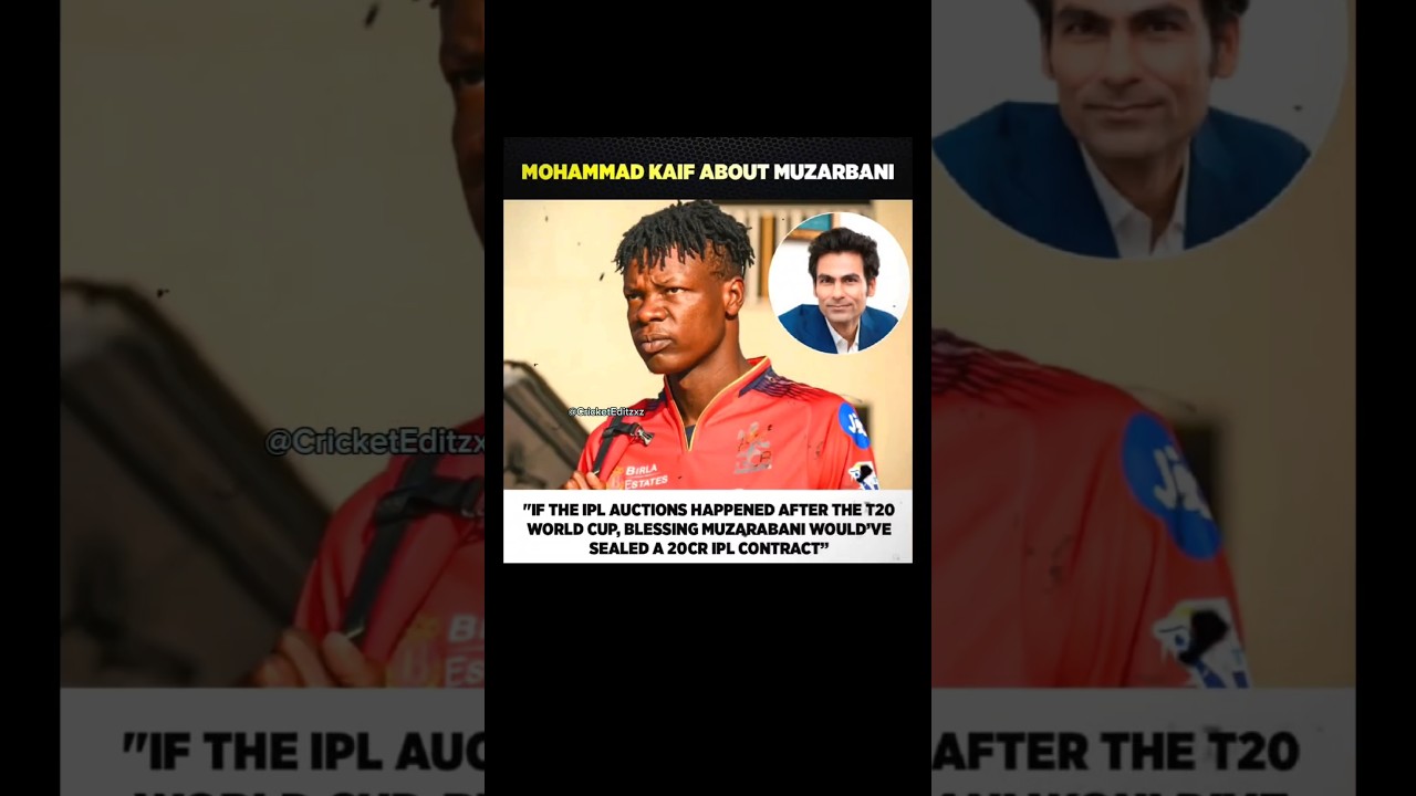 Mohammad Kaif On Muzarbani 🤑