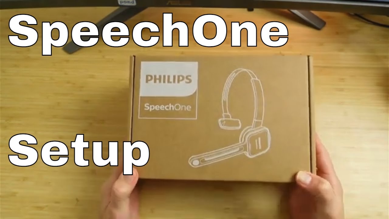 Philips PSM6300 SpeechOne Wireless Headset Unboxing and Setup