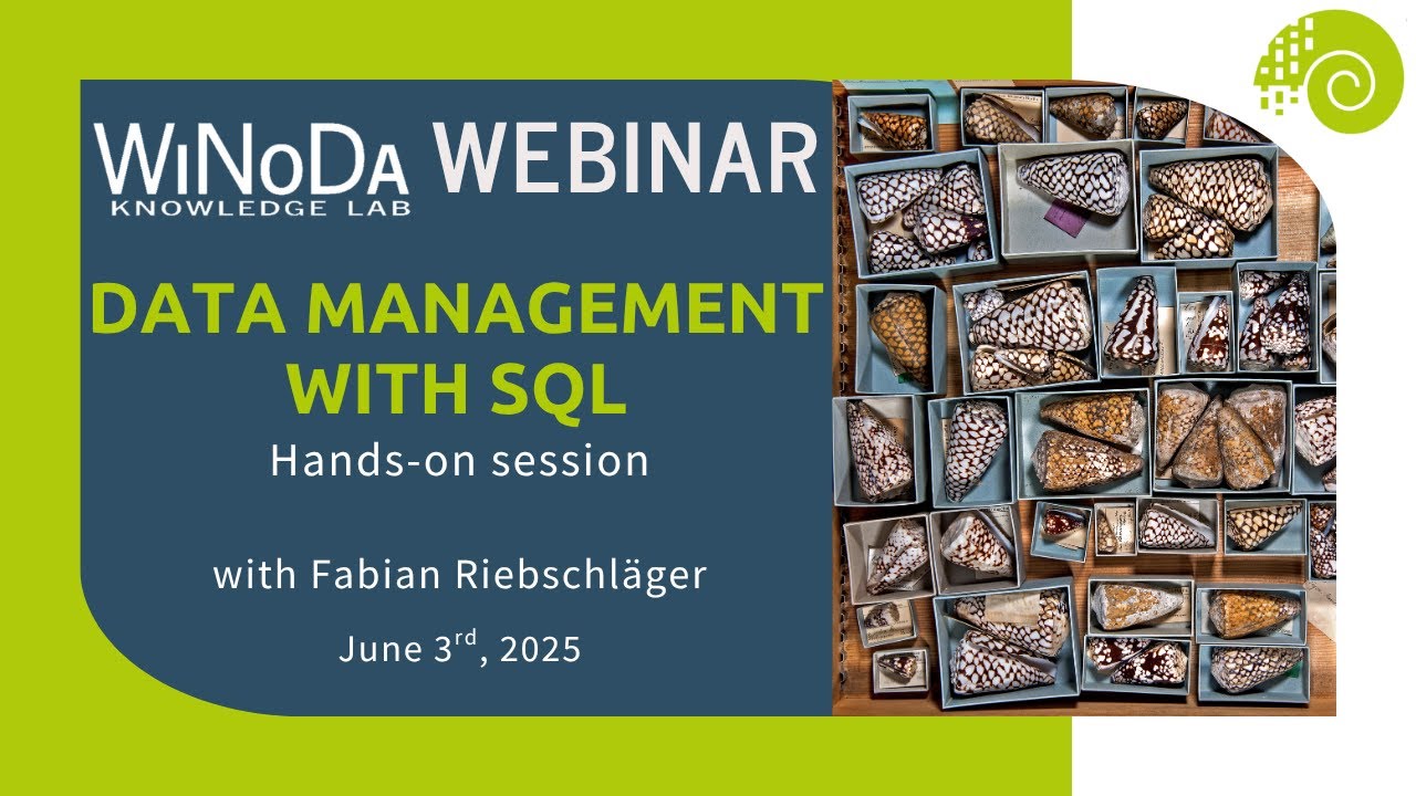 Data Management with SQL: Hands-On Session