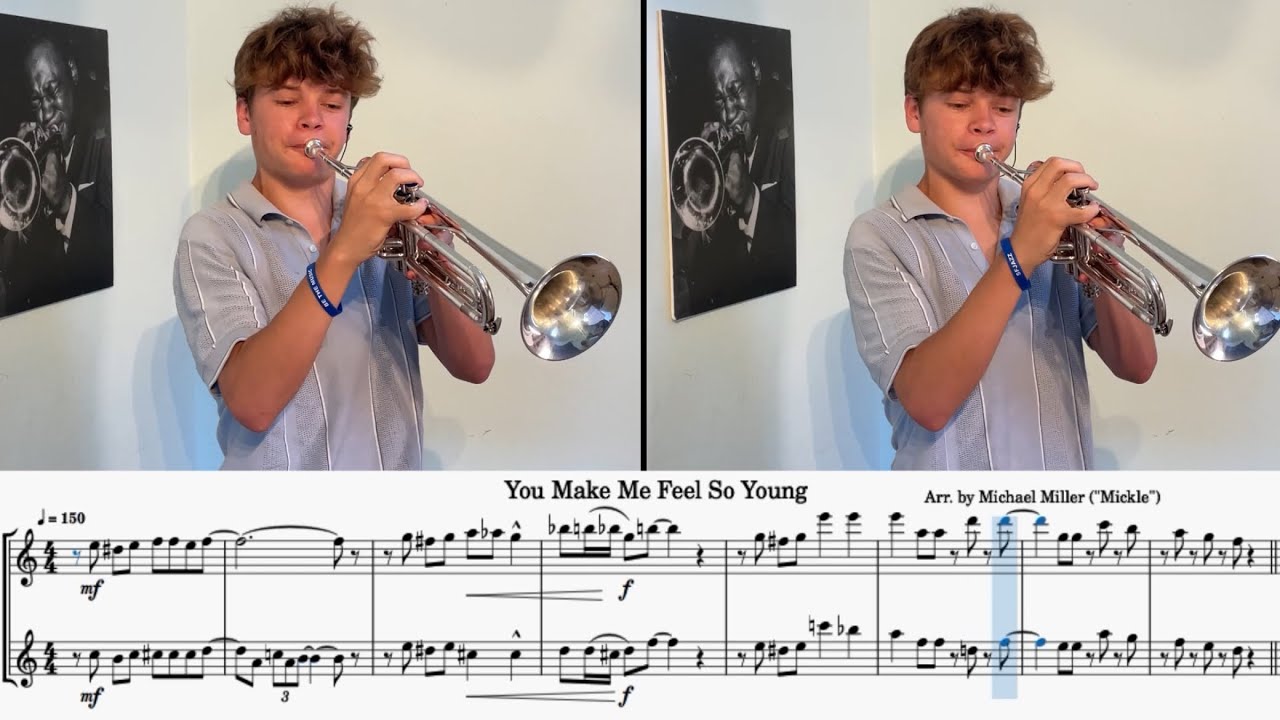 You Make Me Feel So Young | Trumpet Duet 