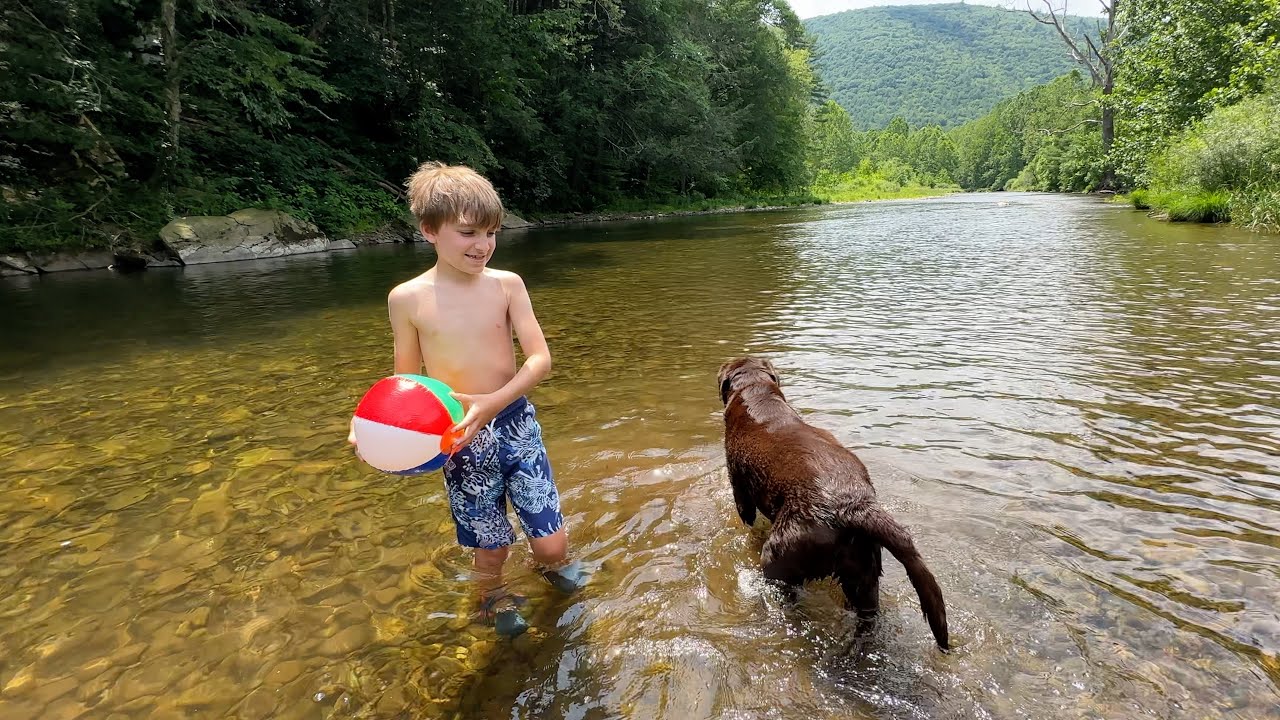 The Perfect Day at the Creek
