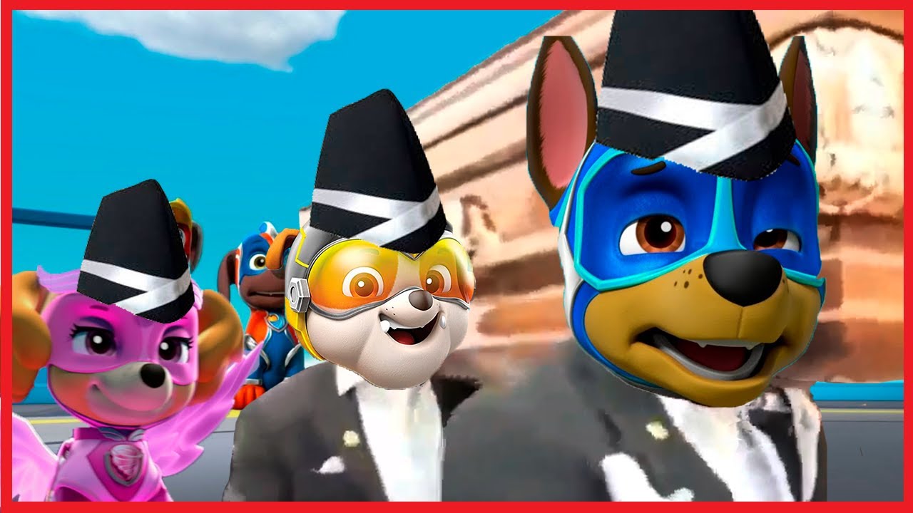 Paw Patrol. Mighty Pups - Coffin Dance Song COVER