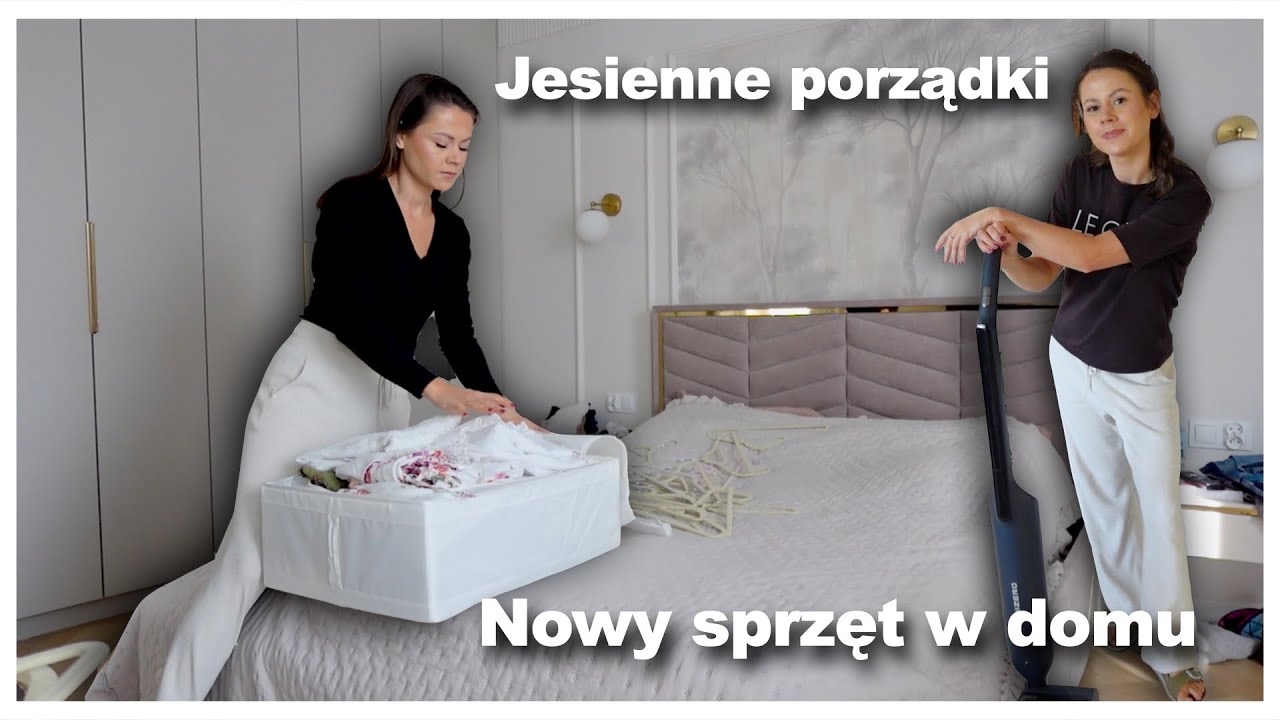 VLOG: JESIENNA ORGANIZACJA I PORZĄDKI, CZYLI CLEANING DAY