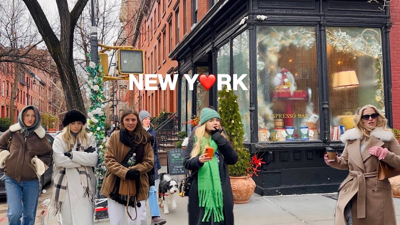 [4K]🇺🇸First Winter Walk of 2026 in West Village🗽❄️Freezing Friday in New York City | Jan 2026