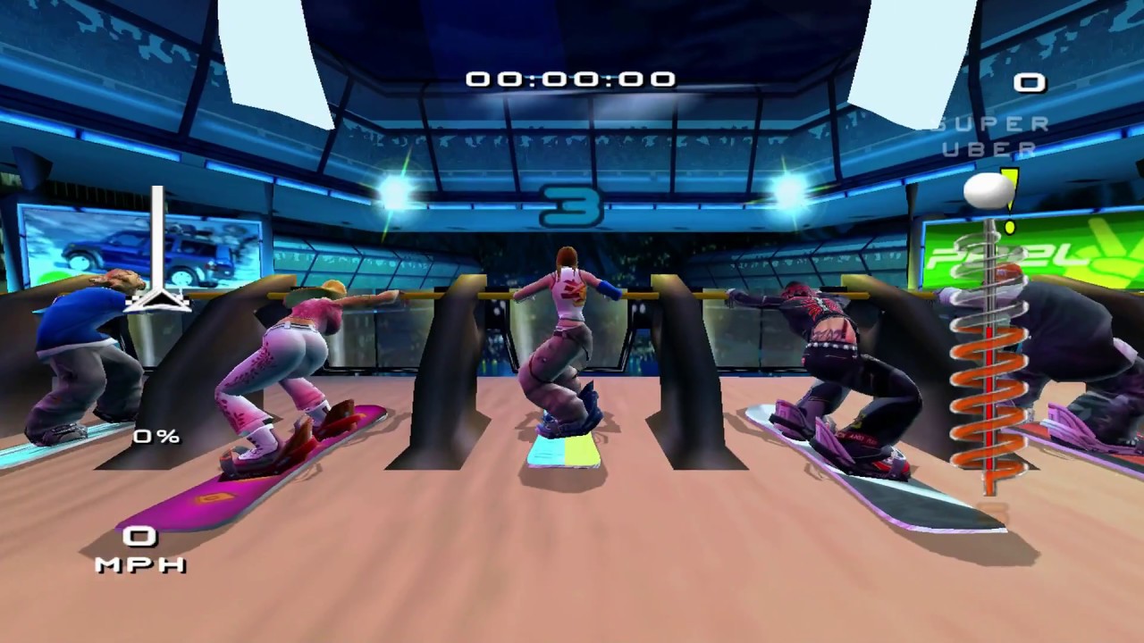 XBOX One SSX 3 Peak 1 Race Track Events Allegra Sauvagess