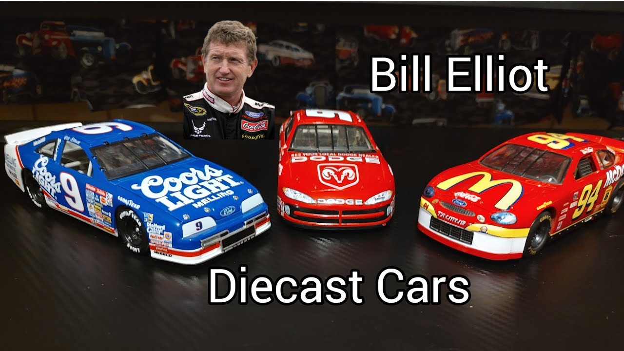 Bill Elliot diecast cars