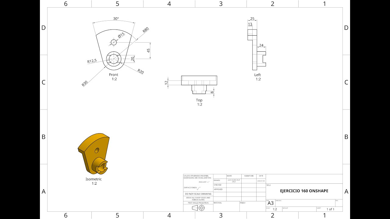 EJERCICIO 160 ONSHAPE