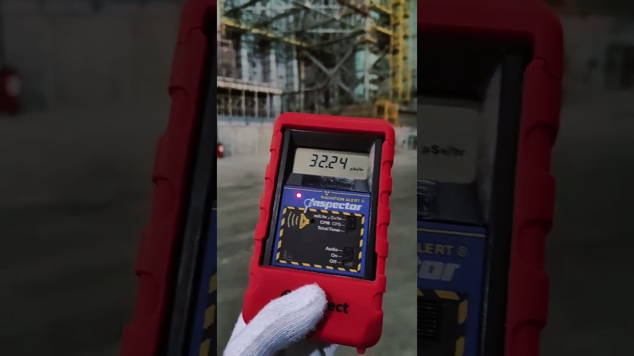 Pod sarkofagiem Czarnobylskiej Elektrowni Jądrowej #chernobyl #czarnobyl #Sarkofag #Radioaktywnosc