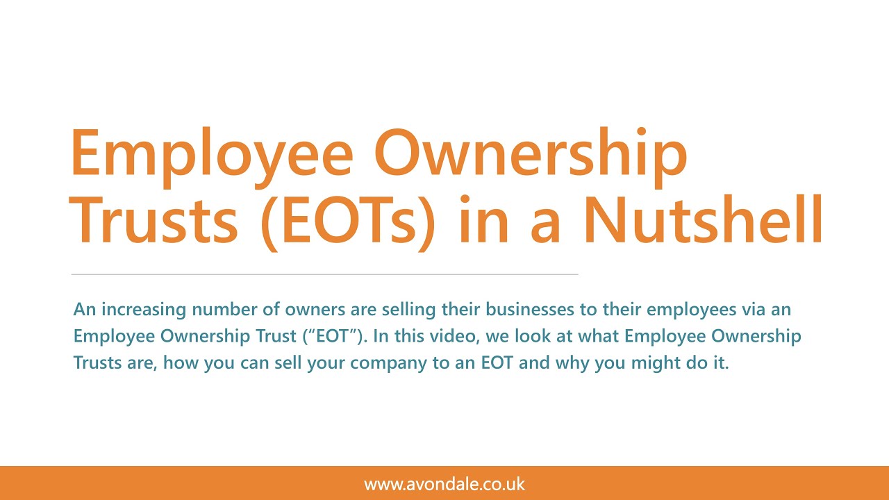 Employee Ownership Trusts in a Nutshell