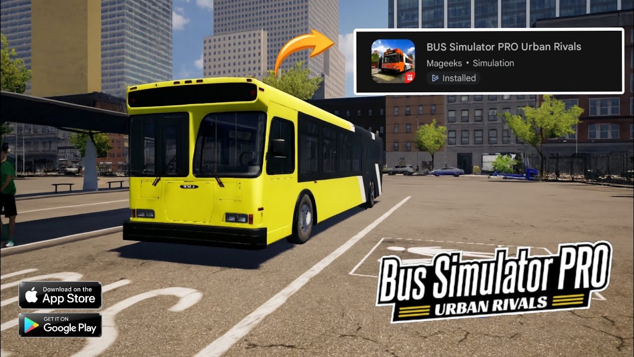 Bus Simulator PRO Urban Rivals | Official Global Launch | Android,IOS