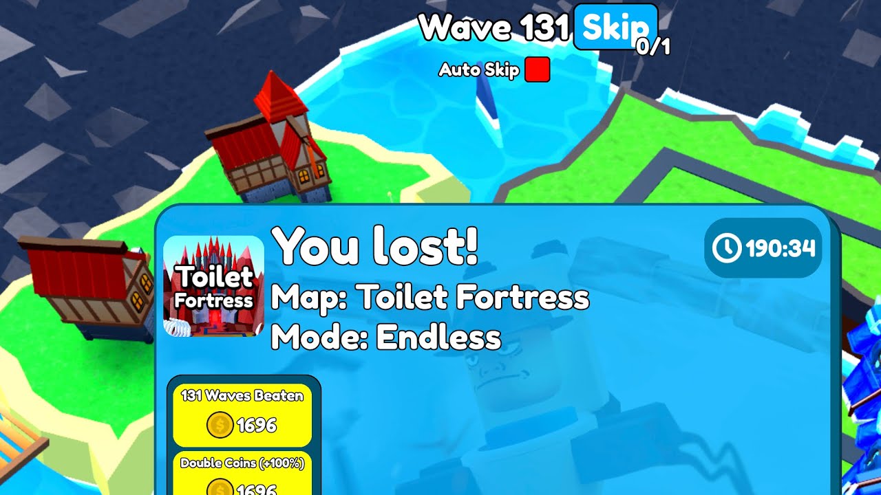 I GOT +130 WAVES ON ENDLESS MODE! Toilet Tower Defense