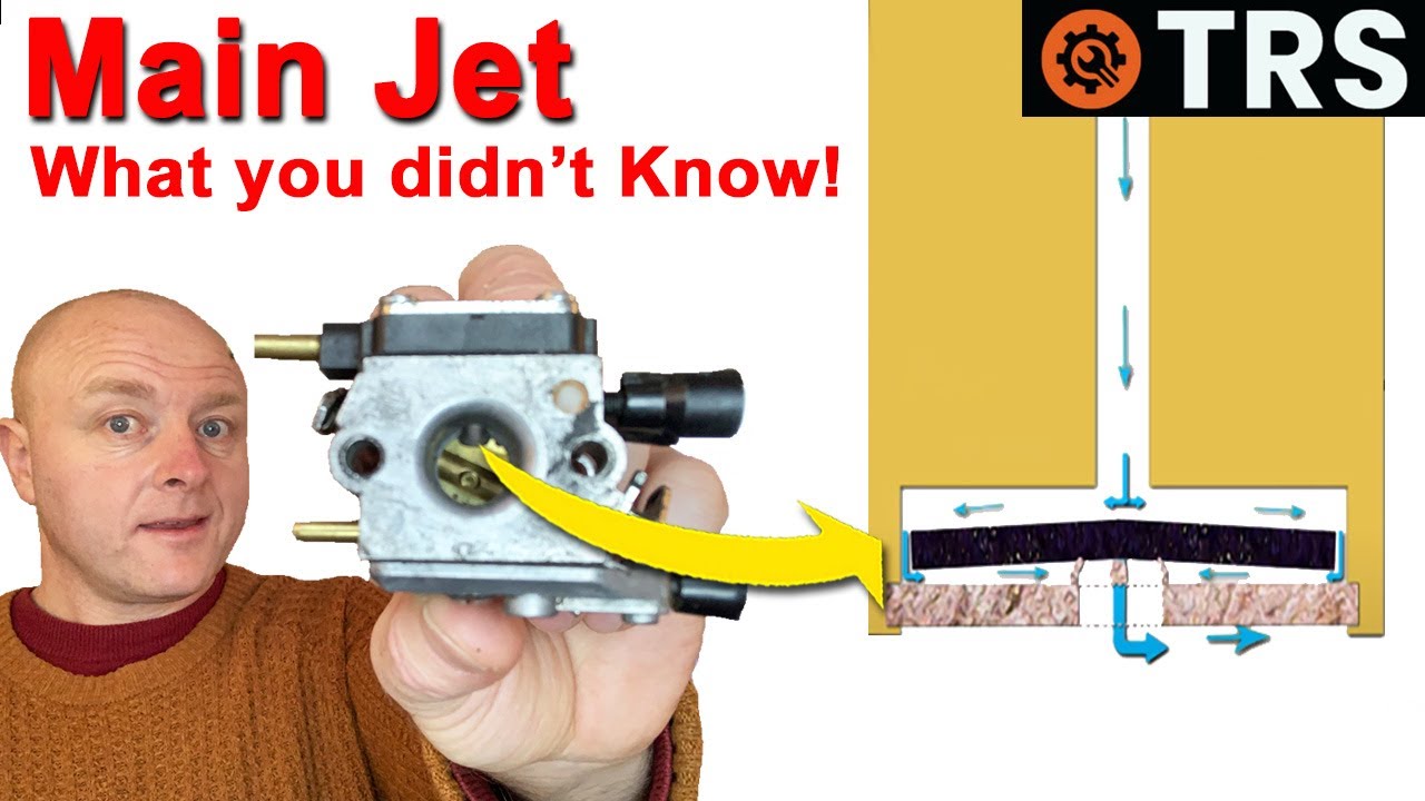 CHAINSAW CARB JET - How it Works Fully Explained!  (by Craig Kirkman)