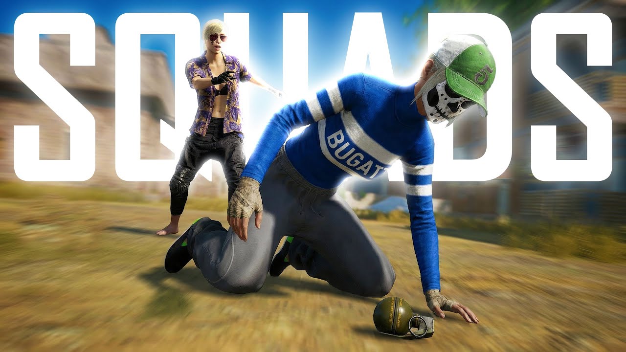 PUBG CONSOLE SQUAD GAMES LETS DOMIINATE!
