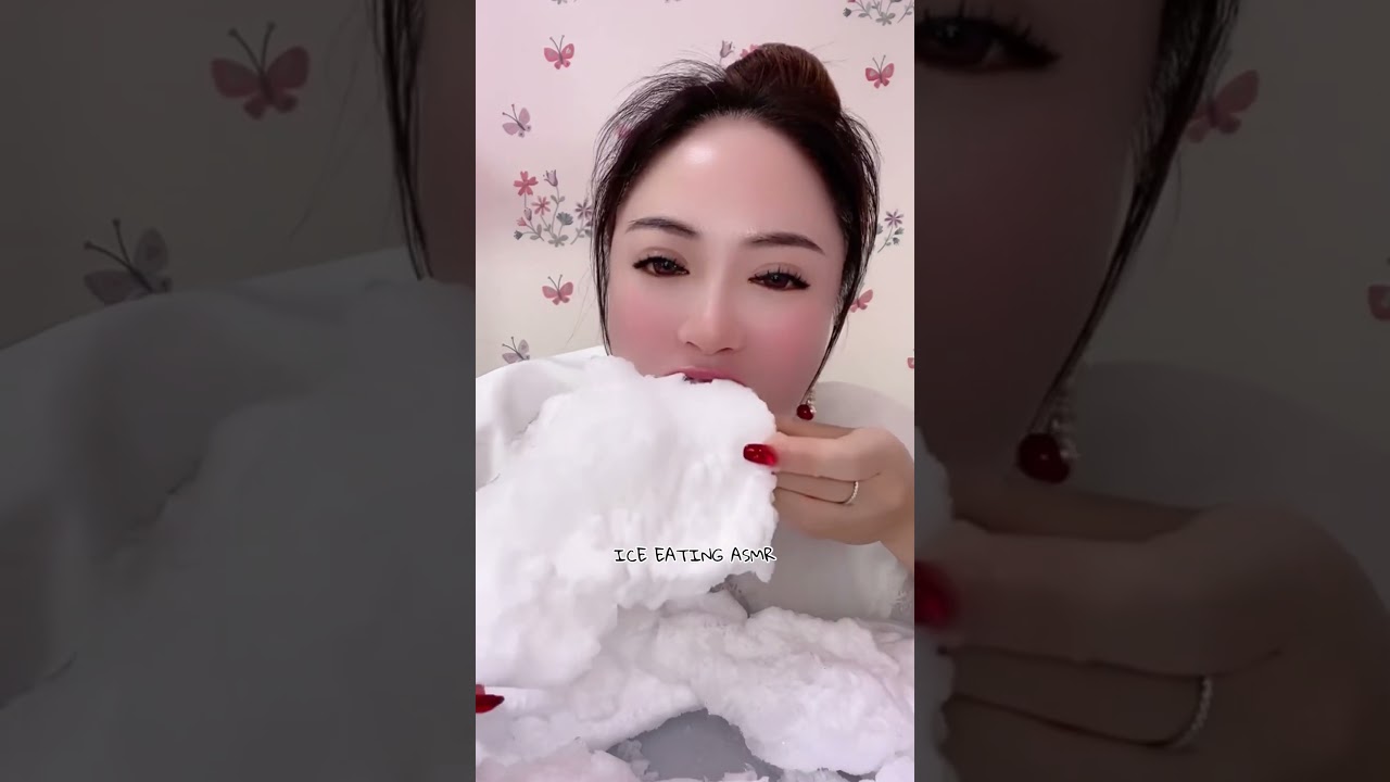 [ASMR] FREEZER FROST EATING & POWDERY ICE EATING & ICE MUKBANG & BUZ YEME VİDEOLARI 2