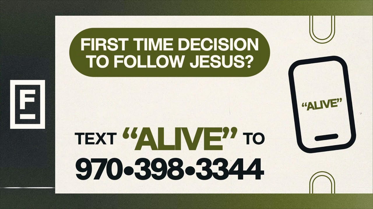 Join the Foundations Family | Church Online | Saturday 4:30 PM