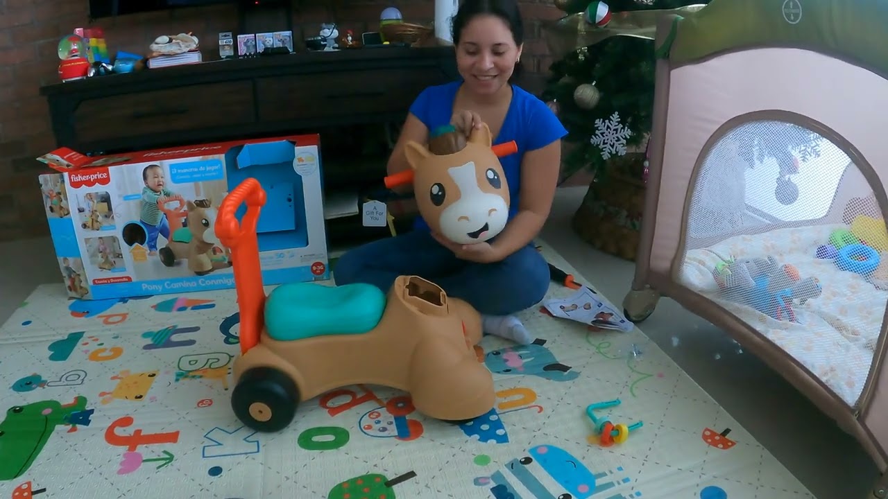 Unboxing Pony Camina Conmigo - Fisher Price