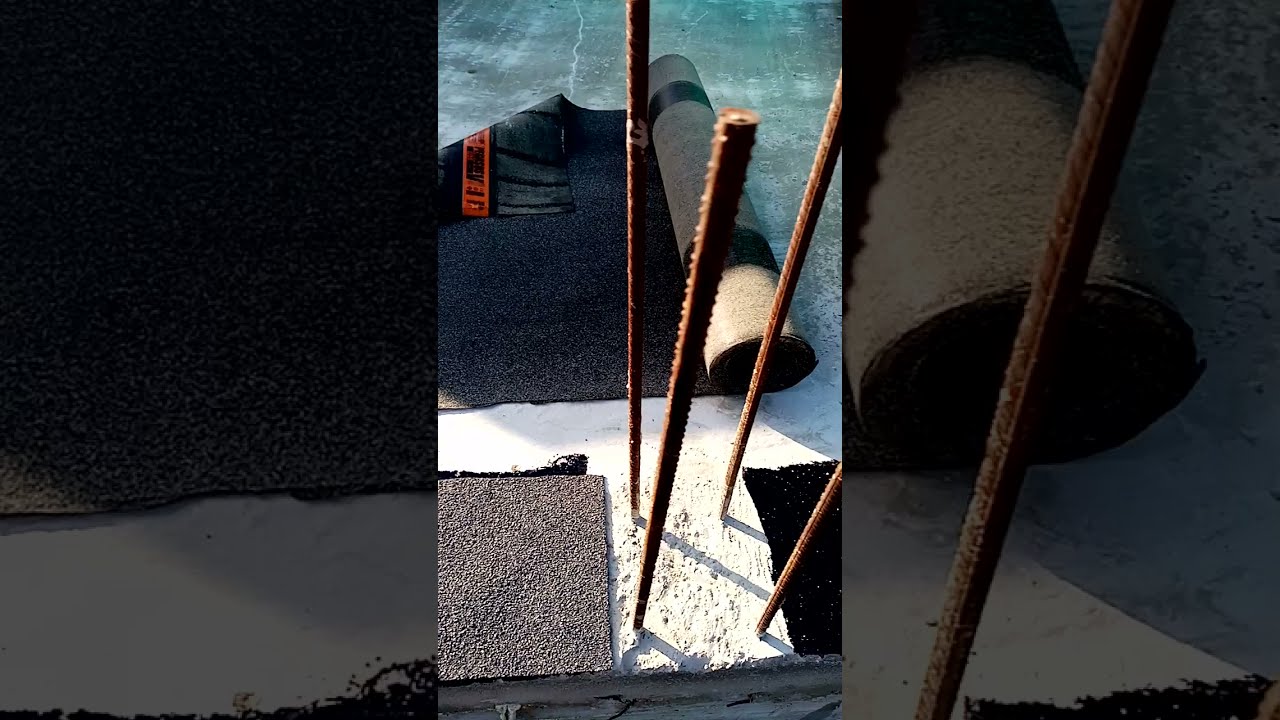 Hidroizolație  între elevatie și zidarie, la rece foarte simplu 