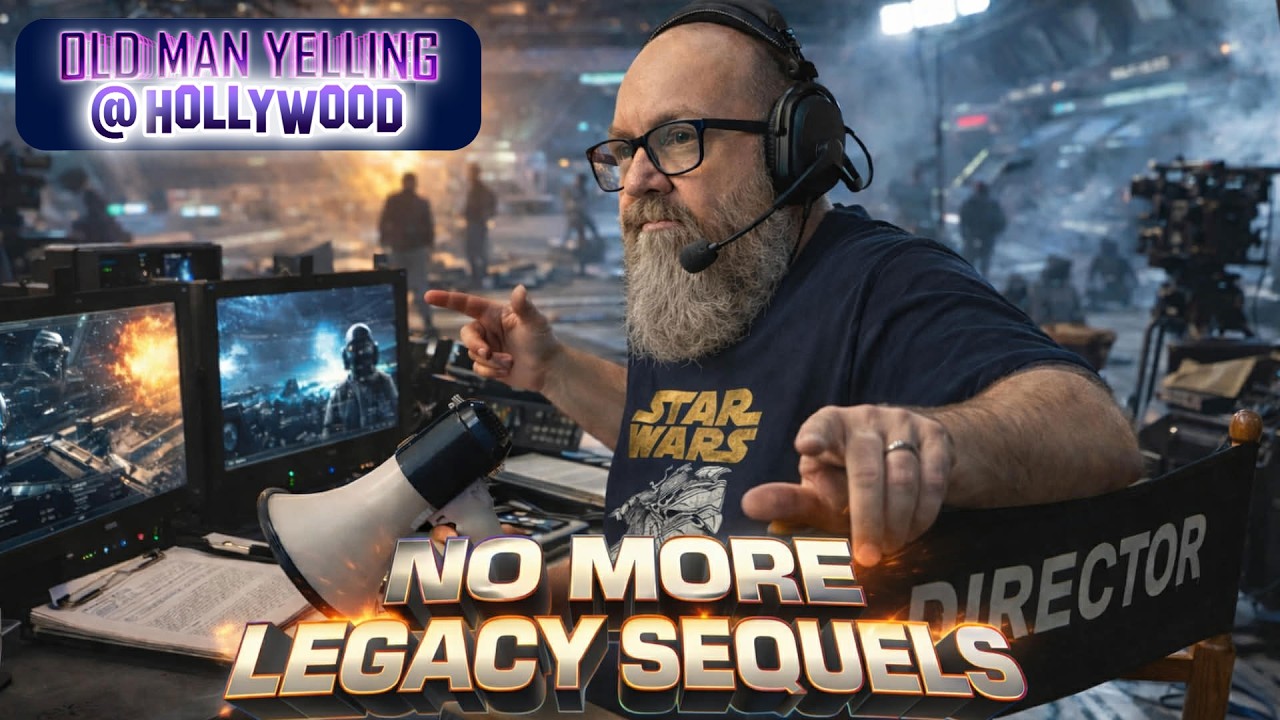 Old Man Yelling At Hollywood  