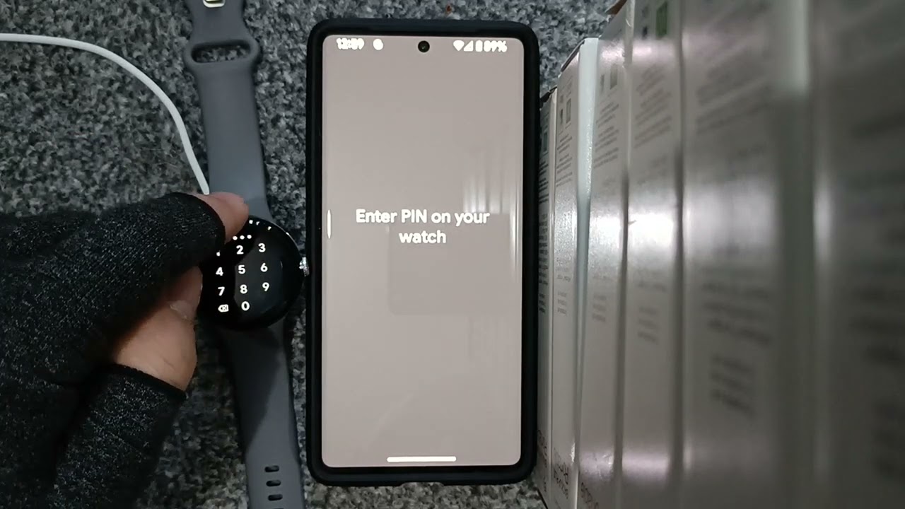 Google Pixel Watch setup/update loop (part 2)