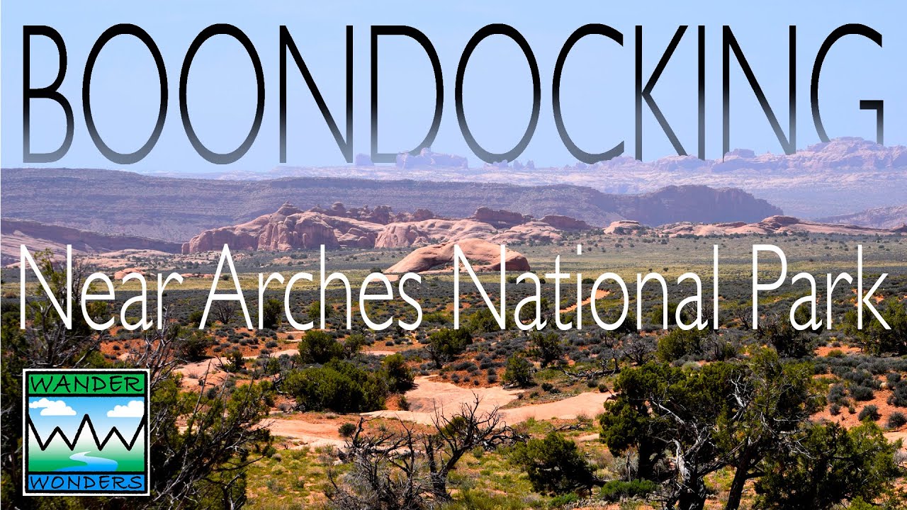 Camp Near Arches NP Without the Crowds. Boondocking Thompson Springs BLM, Utah North of Arches NP.
