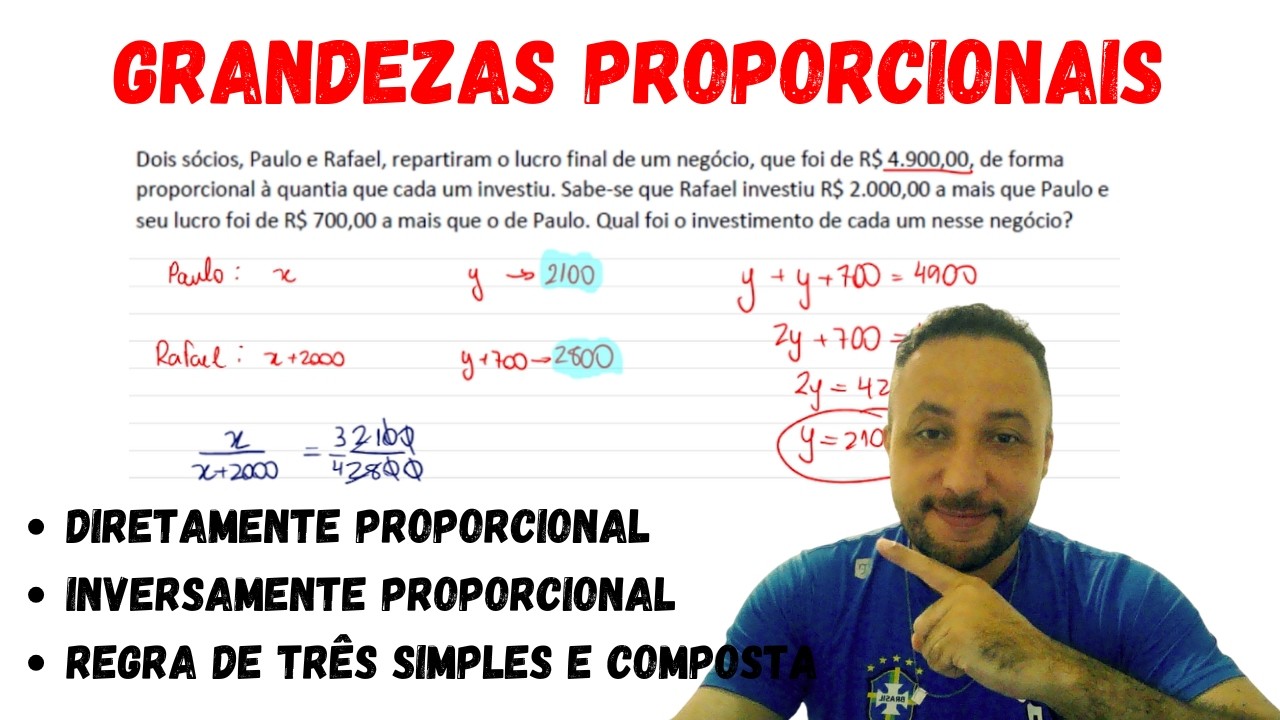 GRANDEZAS DIRETAMENTE E INVERSAMENTE