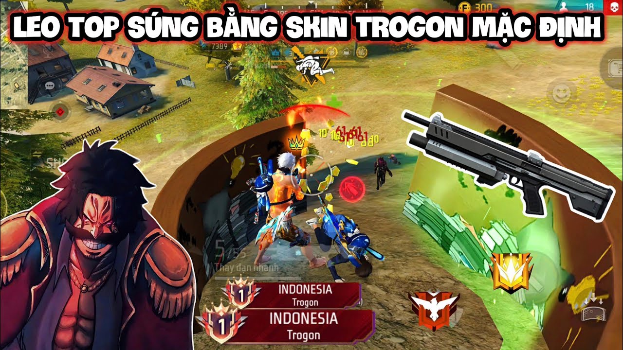 Leo T&oacute;p 10 Sever Indonesia 🇮🇩 Bằng Skin Trogon 