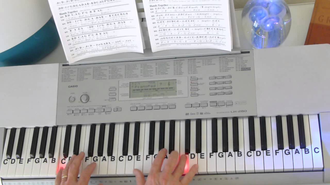 How To Play ~ To God Be The Glory ~ 19th Century Classic Gospel Hymn ~ LetterNotePlayer ©