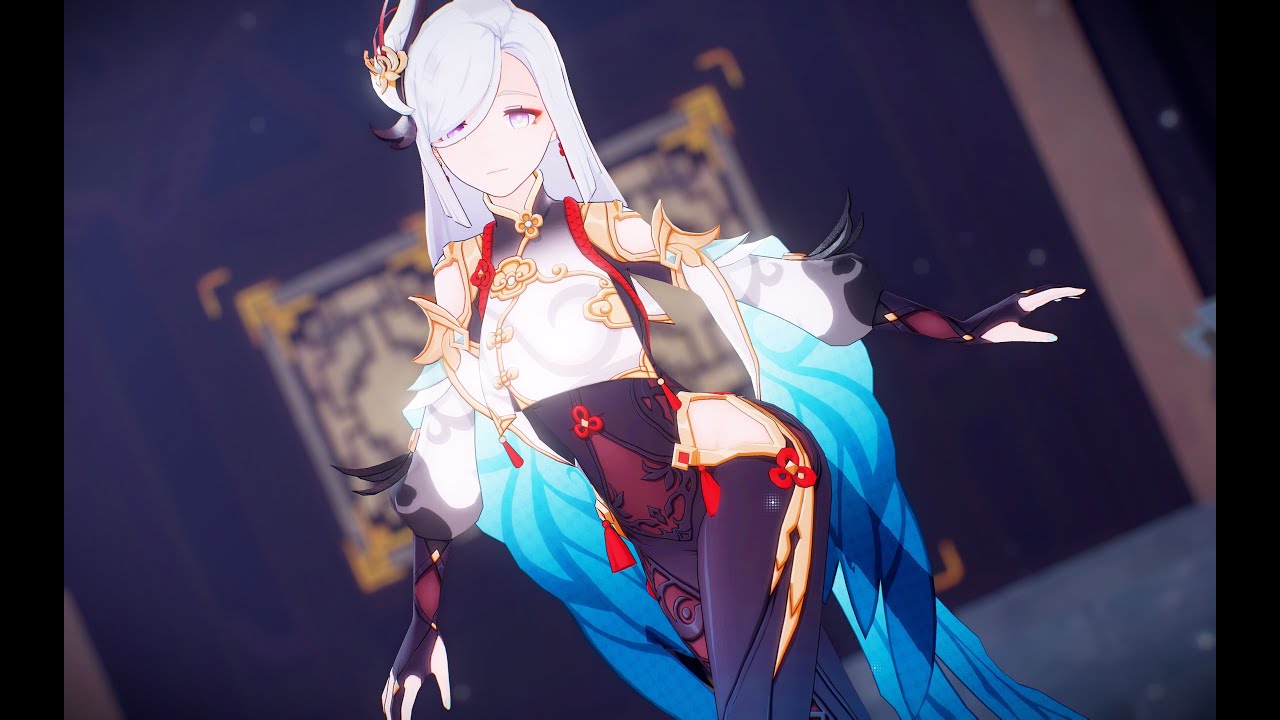【Genshin Impact MMD/4K/60FPS】Shenhe【如见】