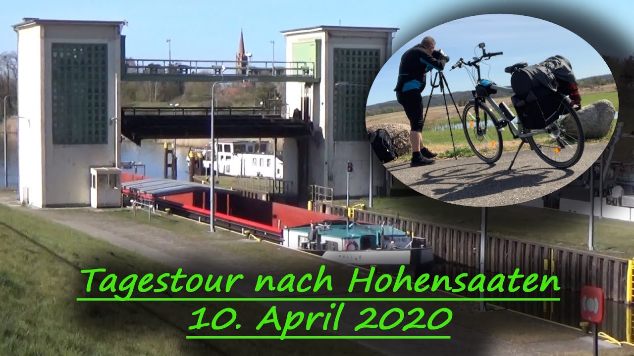 65 km-Tagestour nach Hohensaaten am 10. April 2020