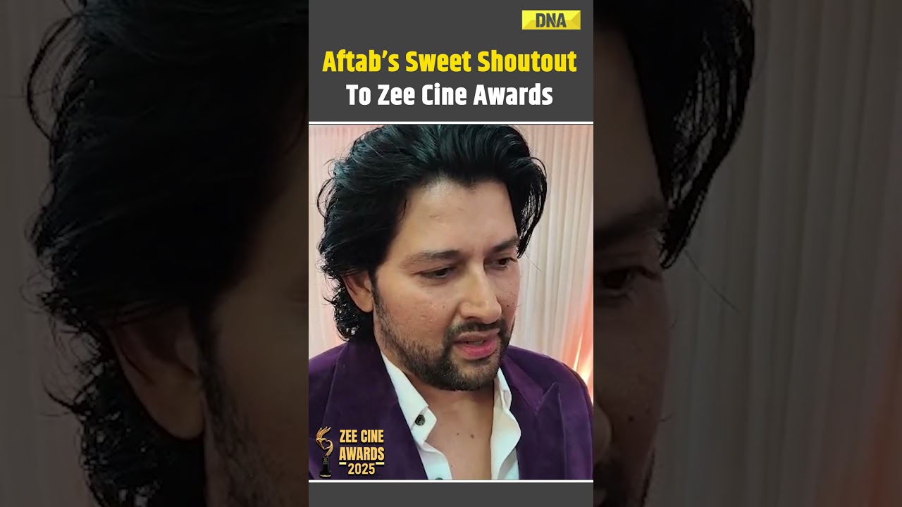 Zee Cine Awards 2025: Aftab Shows Love at Zee Cine Awards! 