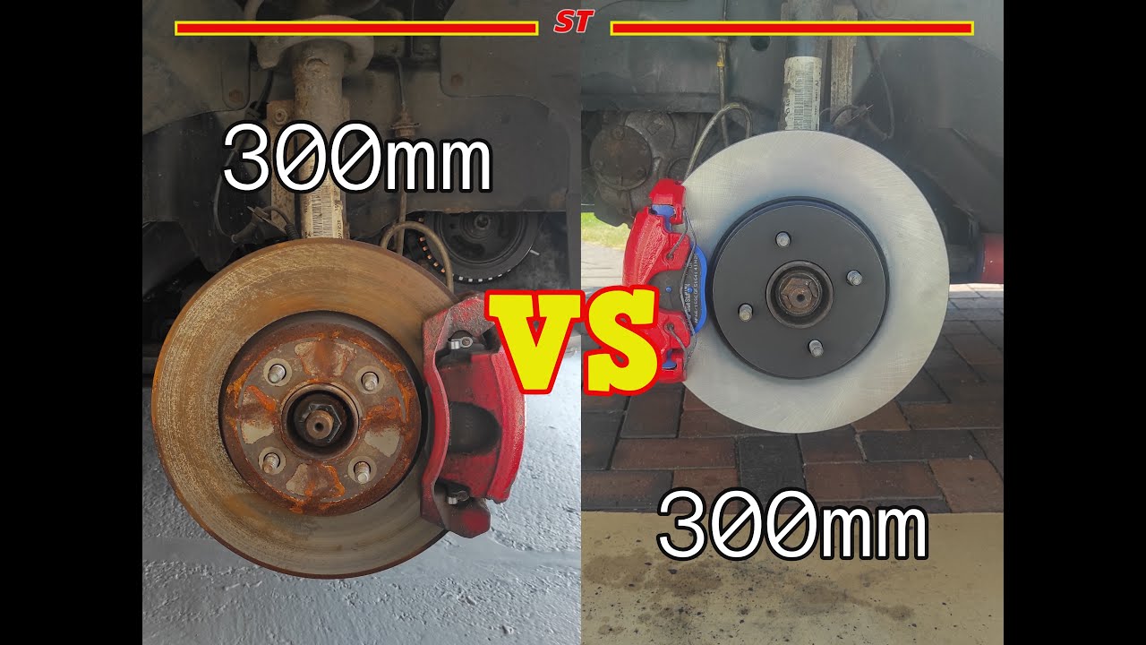 Fiesta ST Budget options for bigger brakes.