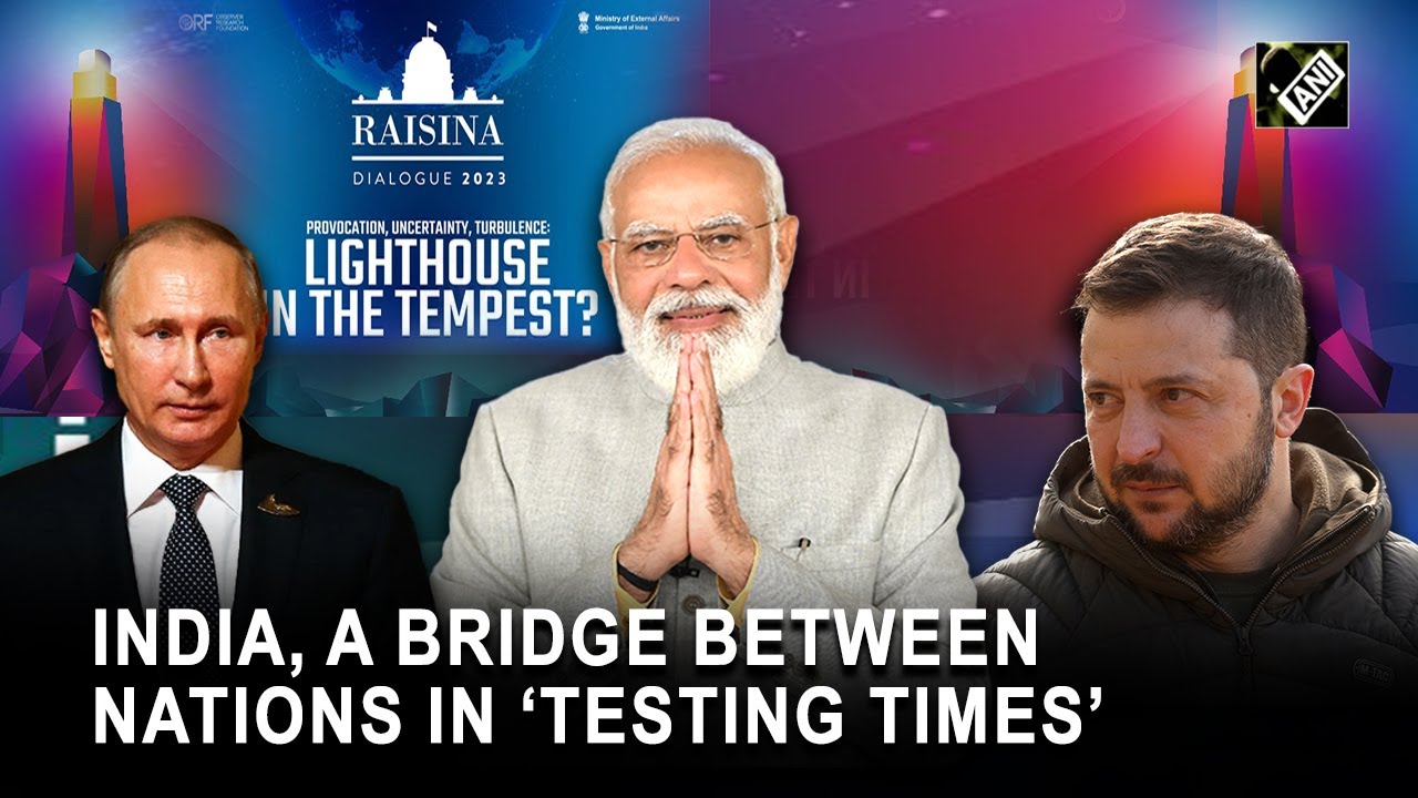 India, a bridge between nations in &lsquo;testing times&rsquo;, says ORF's Sunjoy Joshi at Raisina &lsquo;Ideas Pod&rsquo;