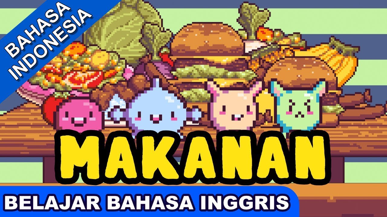Lagu Belajar Bahasa Inggris | Makanan (Food) | Lagu Anak Kecil 2019 | Bibitsku