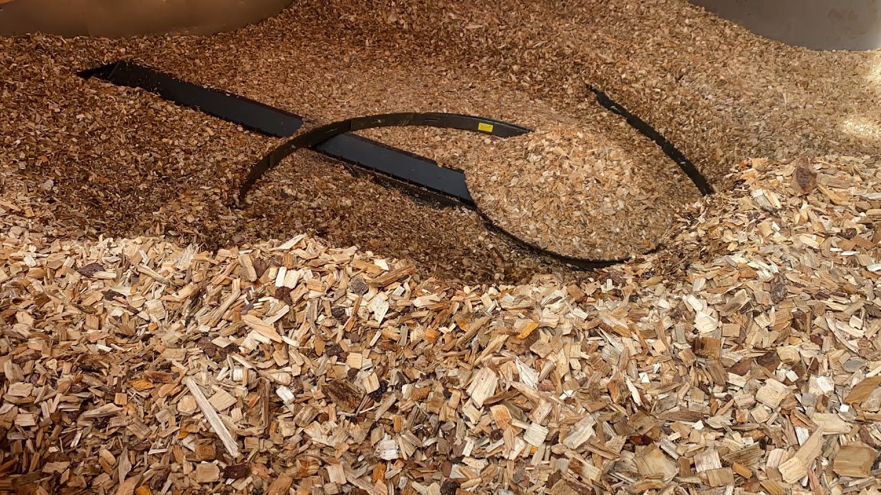 Froling FBR rotary agitator for T4 150 wood chip boiler - time lapse