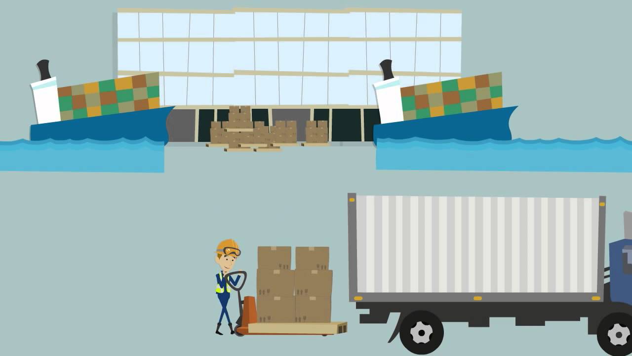 Freight Supply Chain Animation
