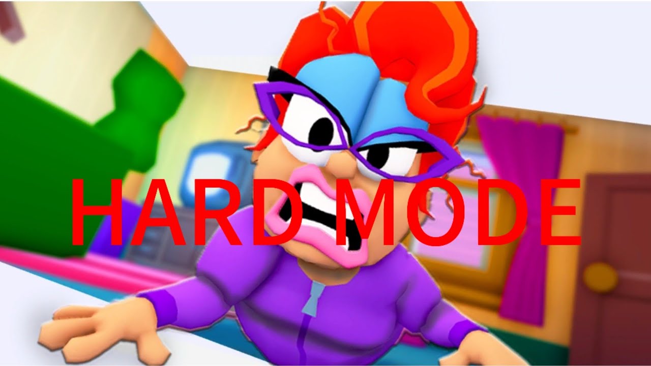 escape crazy cat lady (obby)[secret]🤫(hard mode)