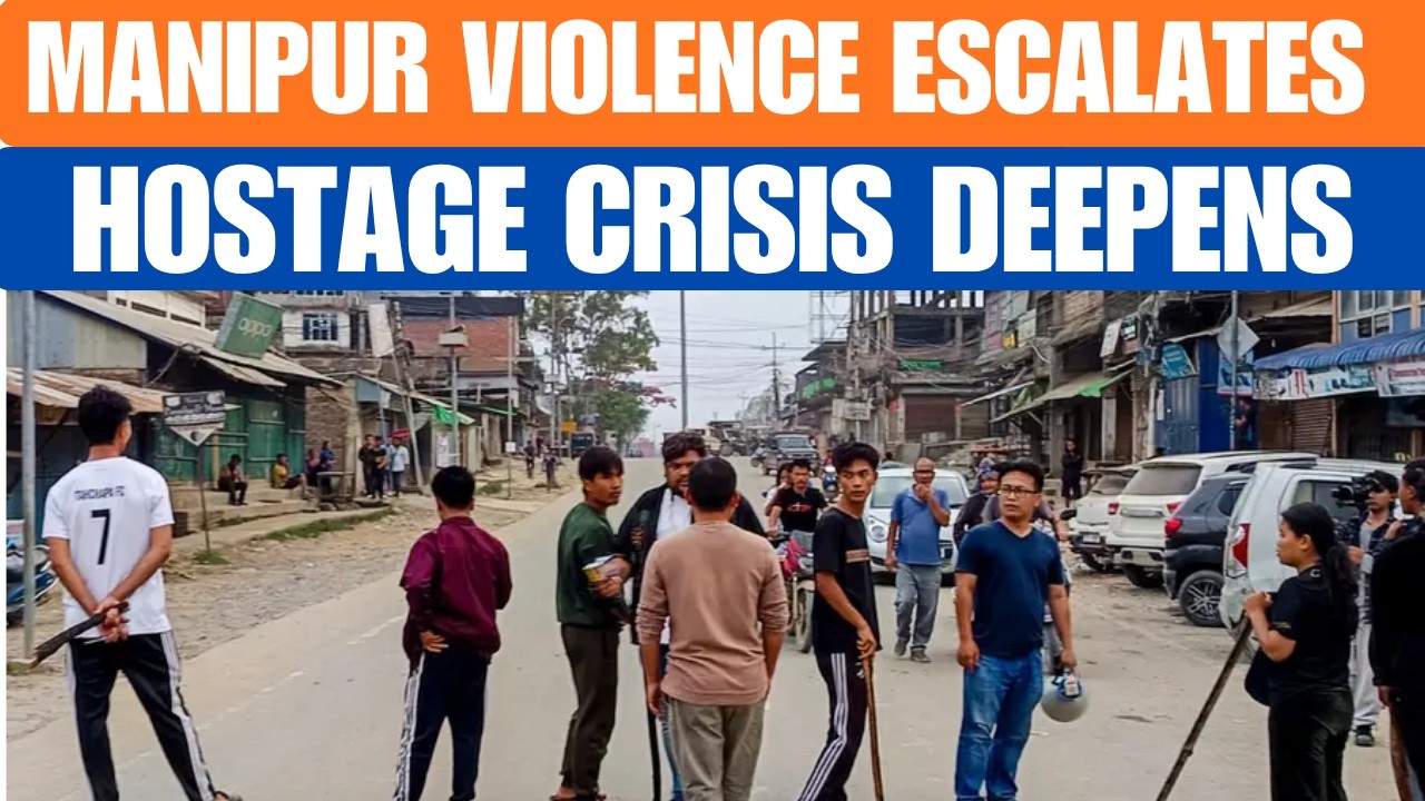 Manipur Crisis Deepens: Hostage Row, Armed Clashes & Drug Route Tensions Rise | News9