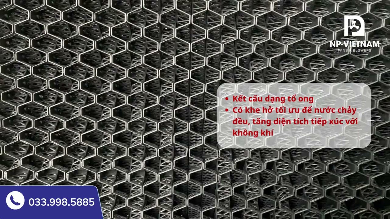 TẤM COOLING PAD NHỰA HAFUJI - NP Việt Nam
