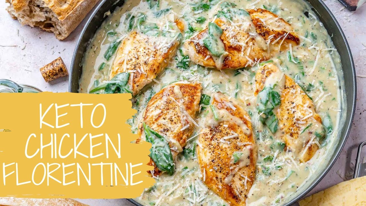Кето-курица по-флорентийски – сливочная курица в белом соусе – Blondelish