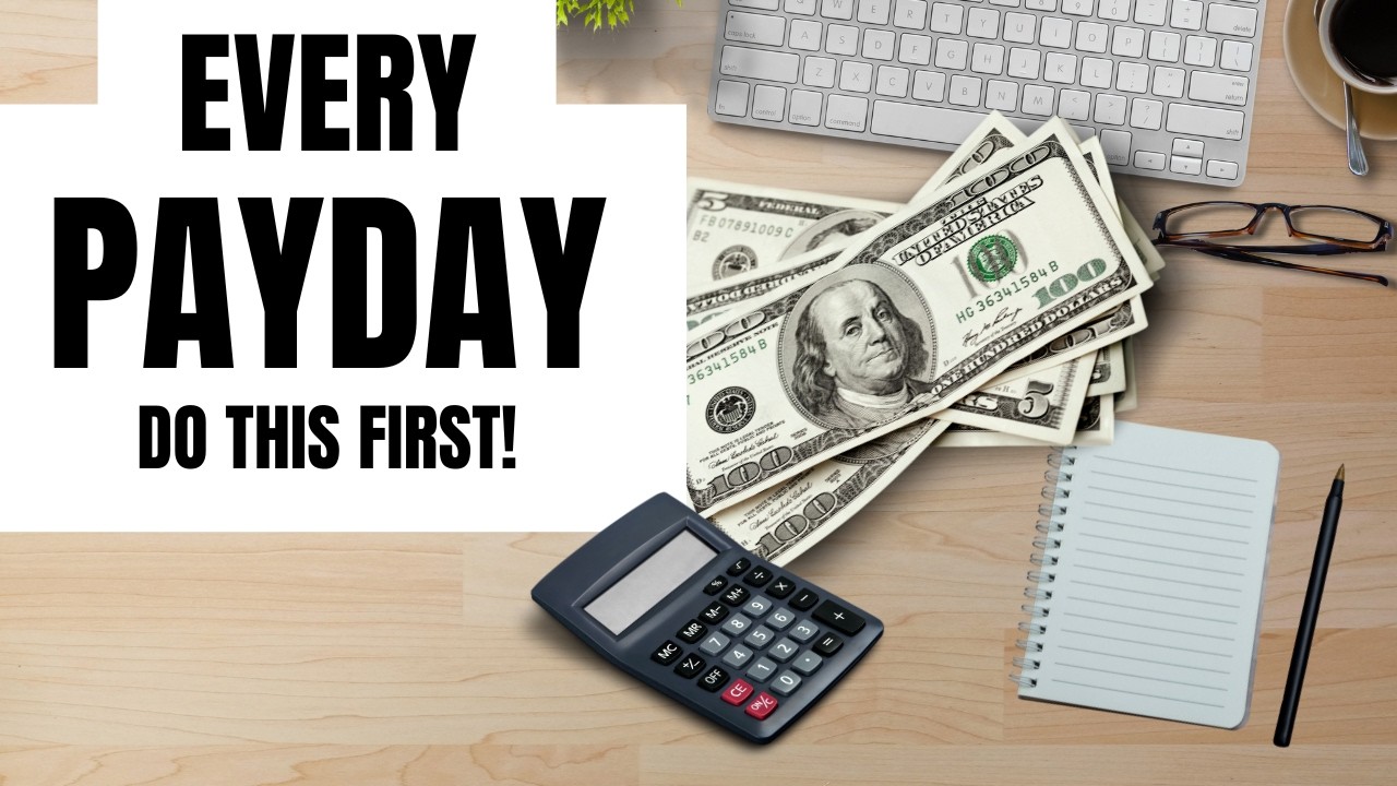 Every Payday, Do THIS First When You Get Paid | BUDGETING