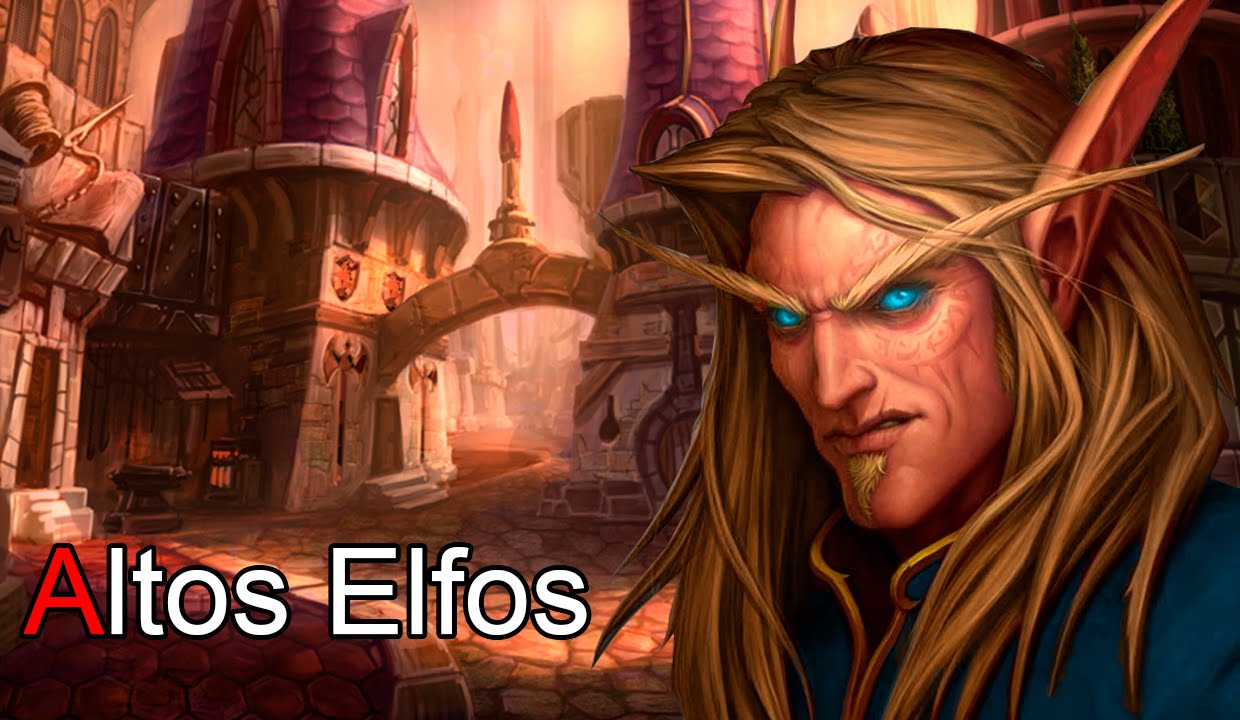 Los Altos Elfos (Elfos de Sangre) - Lore